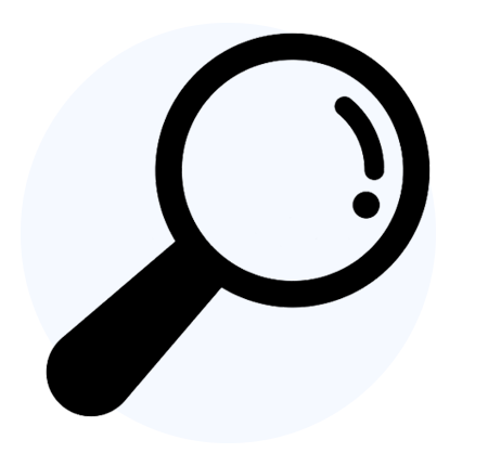 search with glass
